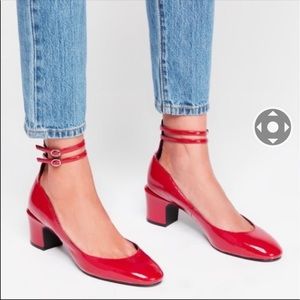 Free people Lana block heel